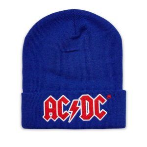 (NWT) Reason xACDC Embroidered Knit Beanie OS